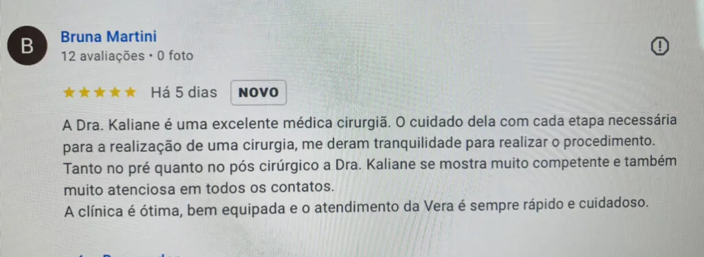 excelente cirurgia otorrino